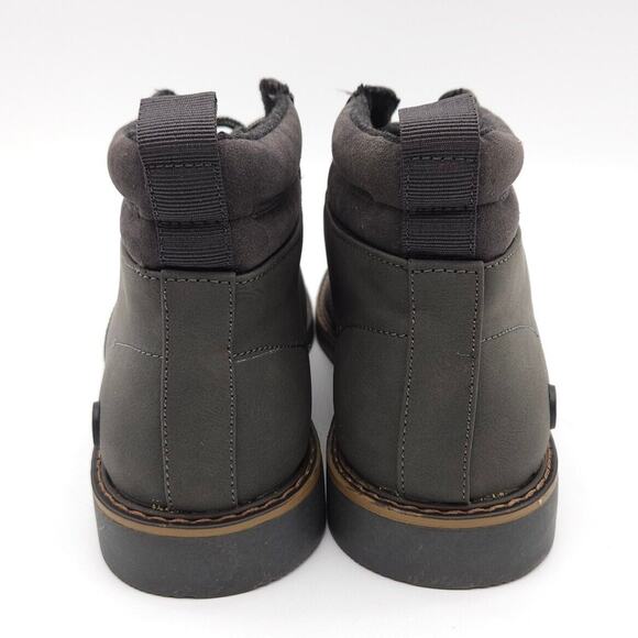 River Island (Mens Size US 8‎ EU 41) Chukka Ankle Lace Up Gray Biker Dress Boots main image 5